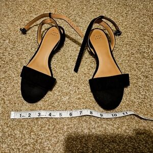 Women's Winona Microsuede Ankle Strap Sandals - A New Day™